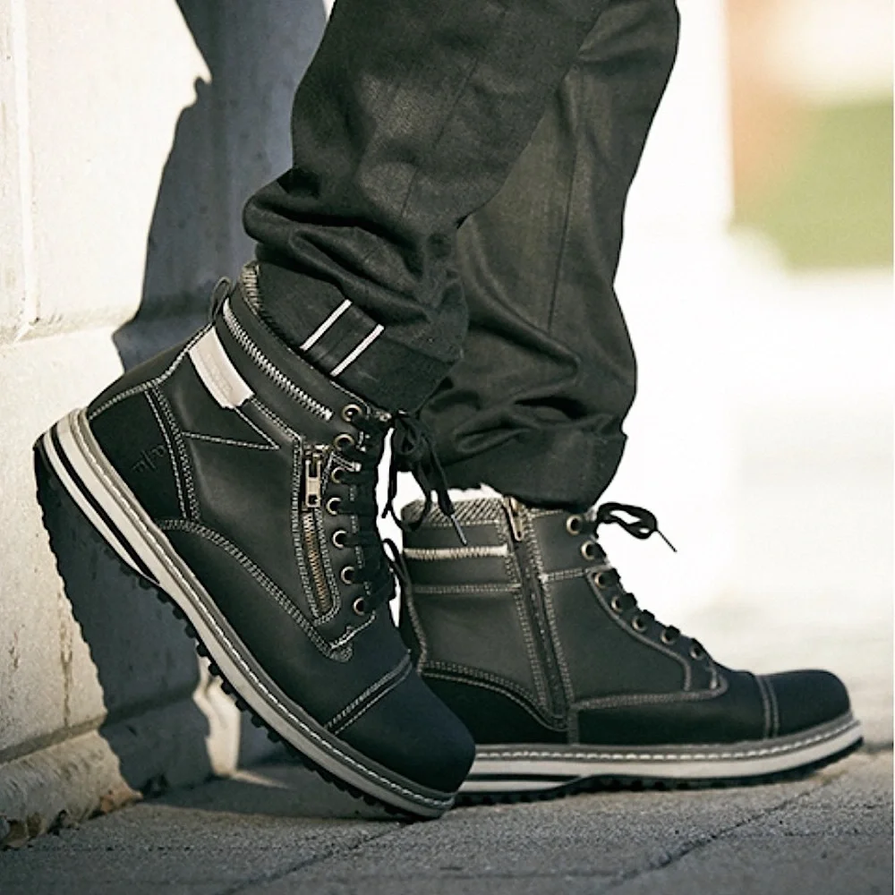 Reserved Footwear Men’s Gordon Boot Black Size 8.5